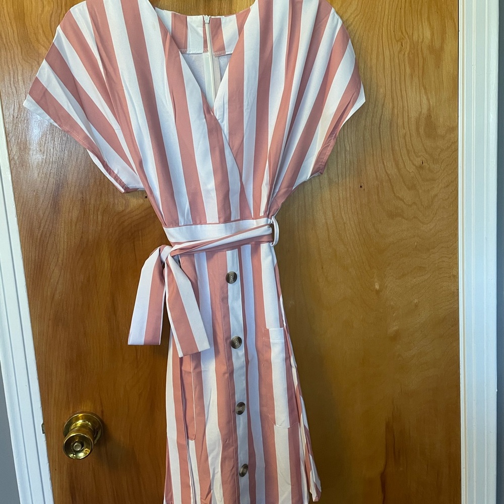 Striped sun dress